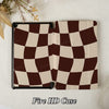 Wavy Check | Kindle Case - Brown & Cream