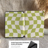 Wavy Check | Kindle Case - Green