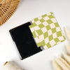 Wavy Check | Kindle Case - Green