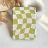 Wavy Check | Kindle Case - Green