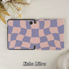 Wavy Check | Kindle Case - Pink & Purple