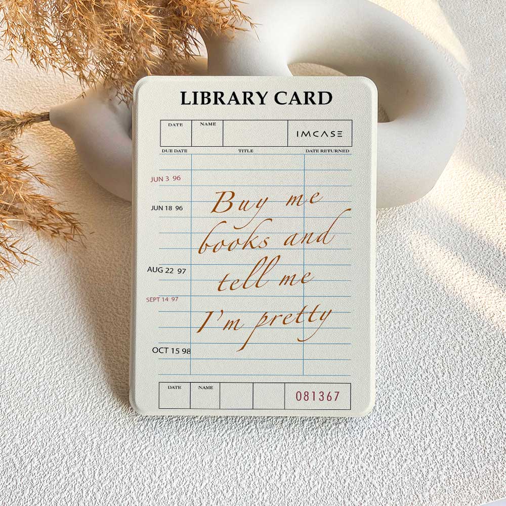 library book card sleeves Library Card