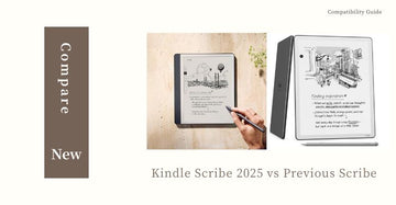 Kindle Scribe 2025 vs Previous Scribe