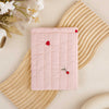 Cherry&Heart Book Sleeve - Pink