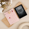 Cherry&Heart Book Sleeve - Pink