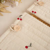 Cherry&Heart Book Sleeve - White