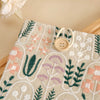 Embroidery Floral Book Sleeve - B