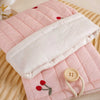 Cherry&Heart Book Sleeve - Pink