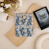 Embroidery Daisy Book Sleeve - Blue