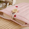 Cherry&Heart Book Sleeve - Pink