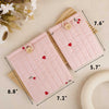 Cherry&Heart Book Sleeve - Pink