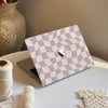 Purple Chessboard | Macbook Case