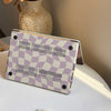 Purple Chessboard | Macbook Case