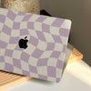 Purple Chessboard | Macbook Case