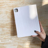 Leather iPad Case - White