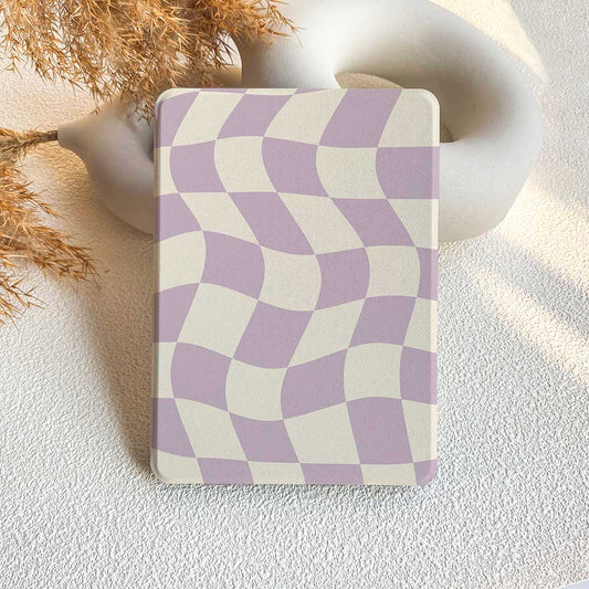 Purple Chessboard | Kindle Case