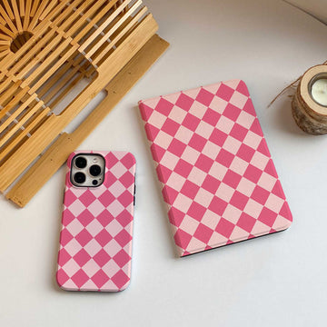 Checker Charm iPad Case