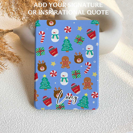 Merry Christmas | Kindle Case - Blue