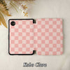 Checkerboard Art | Kindle Case - Baby Pink