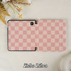 Checkerboard Art | Kindle Case - Baby Pink