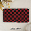 Checkerboard Art | Kindle Case - Black&Red