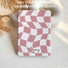 Pink Chessboard | Kindle Case - Dark