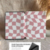 Pink Chessboard | Kindle Case - Dark