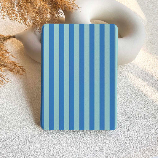 Stripe Pattern | Kindle Case - Blue