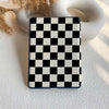 Checkerboard Art | Kindle Case - Black&Beige