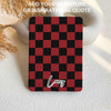 Checkerboard Art | Kindle Case - Black&Red