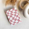 Pink Chessboard | Kindle Case - Dark