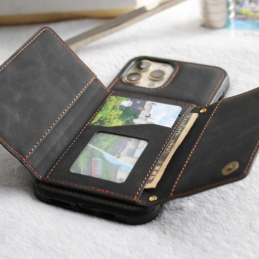 Foldfolio | Leather Wallet Phone Case With Card Slots