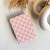 Checkerboard Art | Kindle Case - Baby Pink