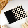 Checkerboard Art | Kindle Case - Black&Beige