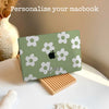 Green Blossoms | Macbook Case