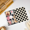 Checkerboard Art | Kindle Case - Black&Beige