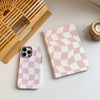 Pink Chessboard iPad Case