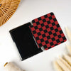 Checkerboard Art | Kindle Case - Black&Red