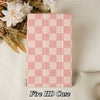 Checkerboard Art | Kindle Case - Baby Pink