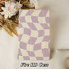 Checkerboard Art | Kindle Case - Purple