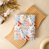 Embroidery Floral Book Sleeve - A