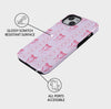 Valentine Bow | iPhone Case - Pink