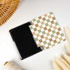 Checkerboard Art | Kindle Case - Green&Khaki