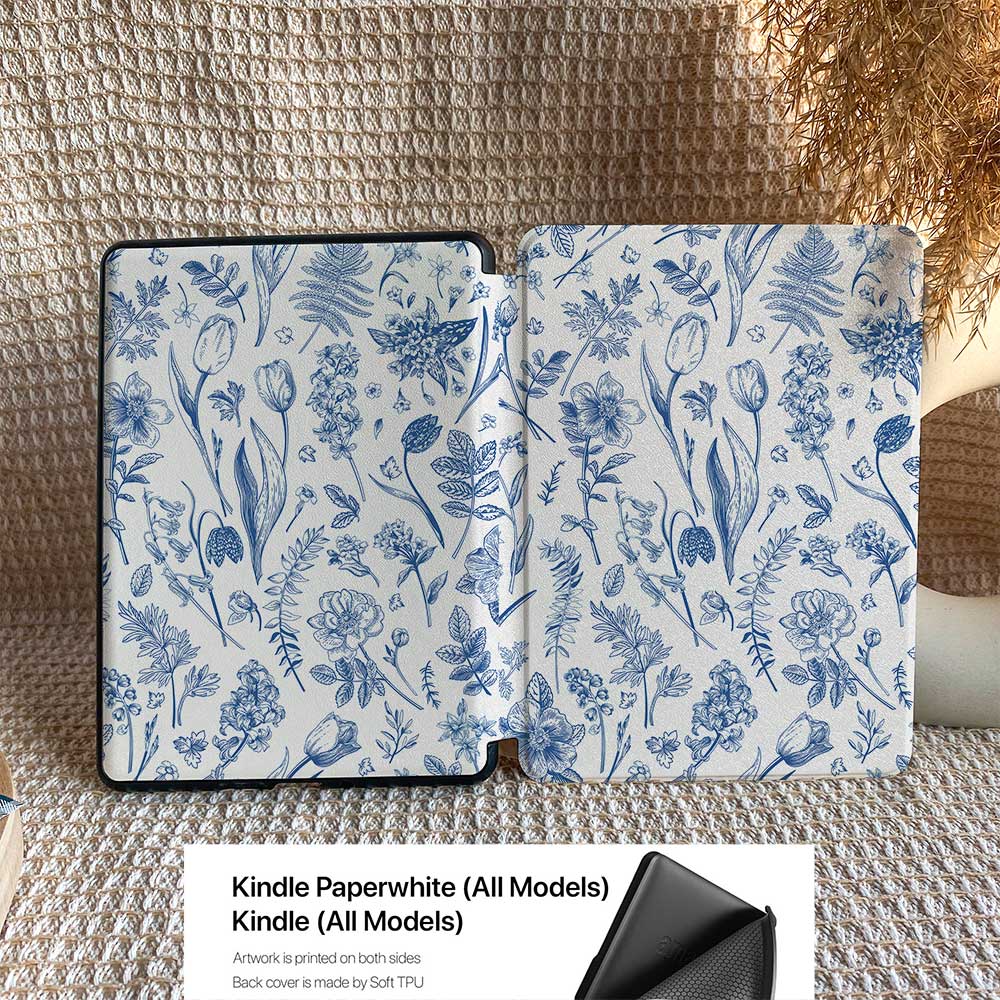 Azure Botanics | Kindle Case – IMCASE