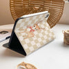 Cheerful Deer iPad Case - Khaki