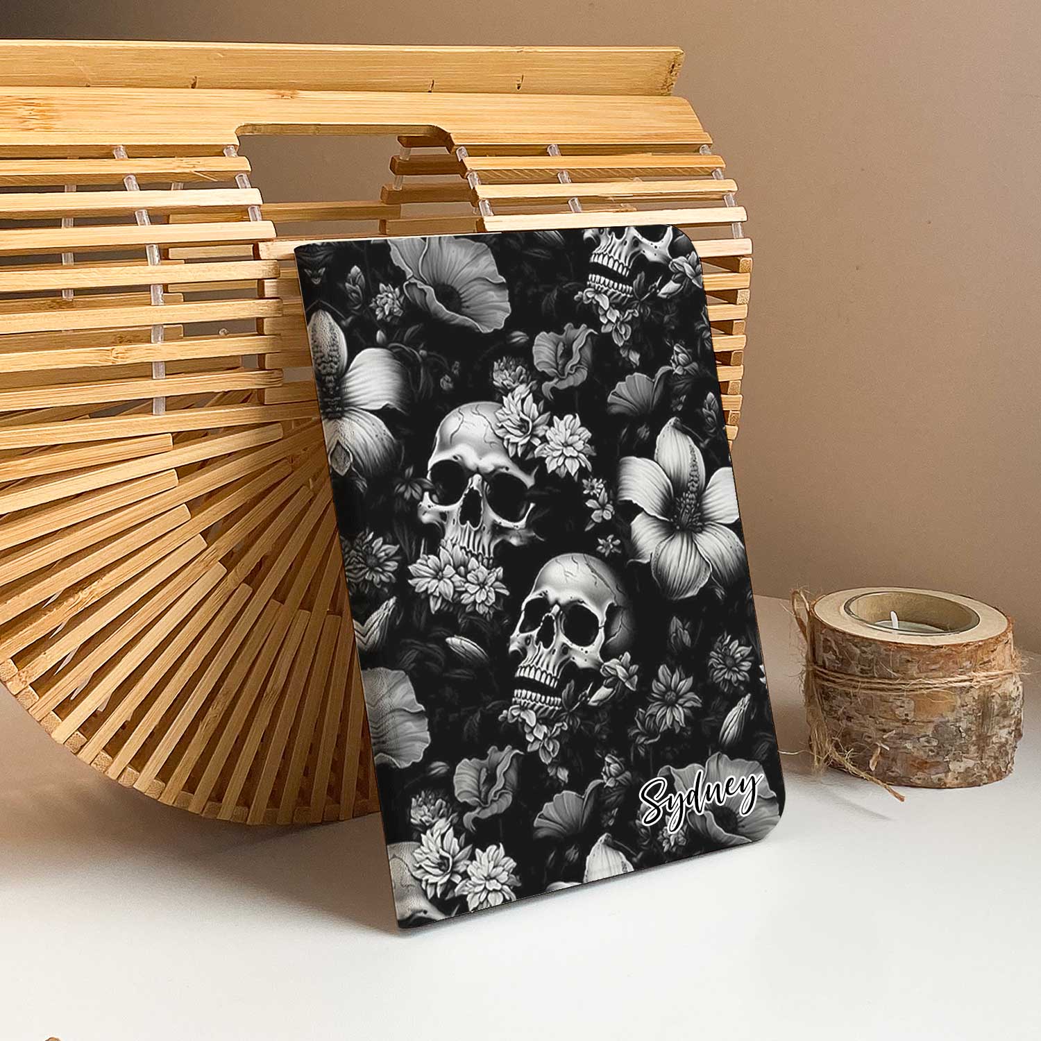 Floral Skull iPad Case – IMCASE