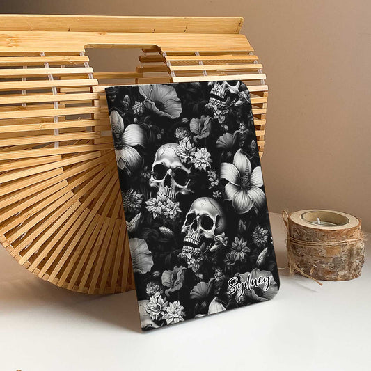 Floral Skull iPad Case