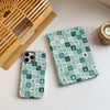 Christmas Checker iPad Case - Mint