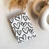 Black&White Hearts | Kindle Case