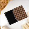 Checkerboard Art | Kindle Case - Chocolate